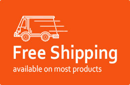 Free Shipping on Most Products